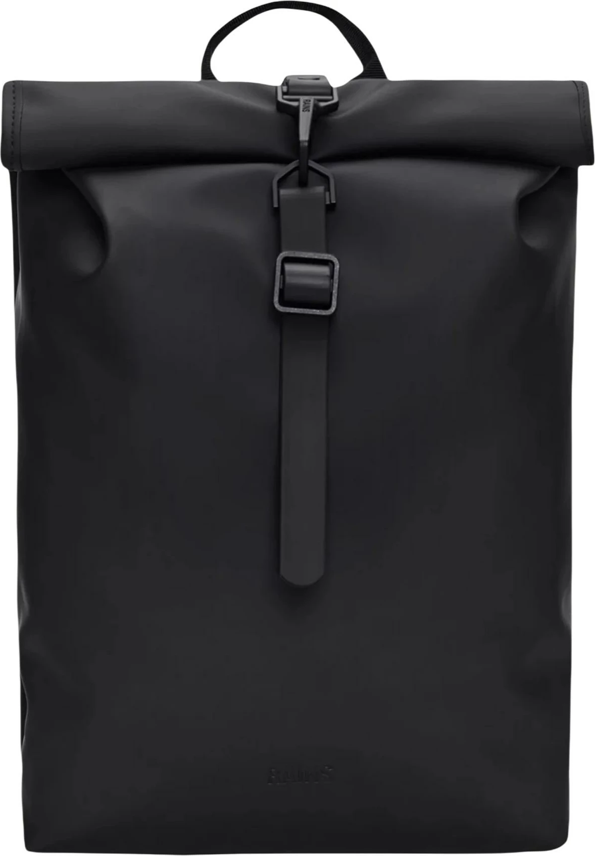 Çantë shpine Rains Rotop Rucksack Mini W3, e zezë
