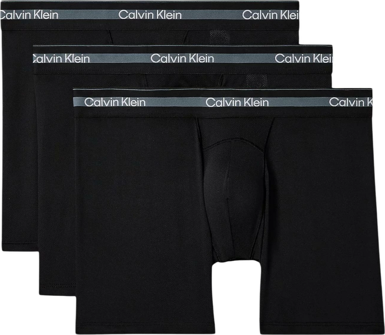 Set të brendshme 3-palësh për meshkuj Calvin Klein Underwear LV00NB4537, të zeza