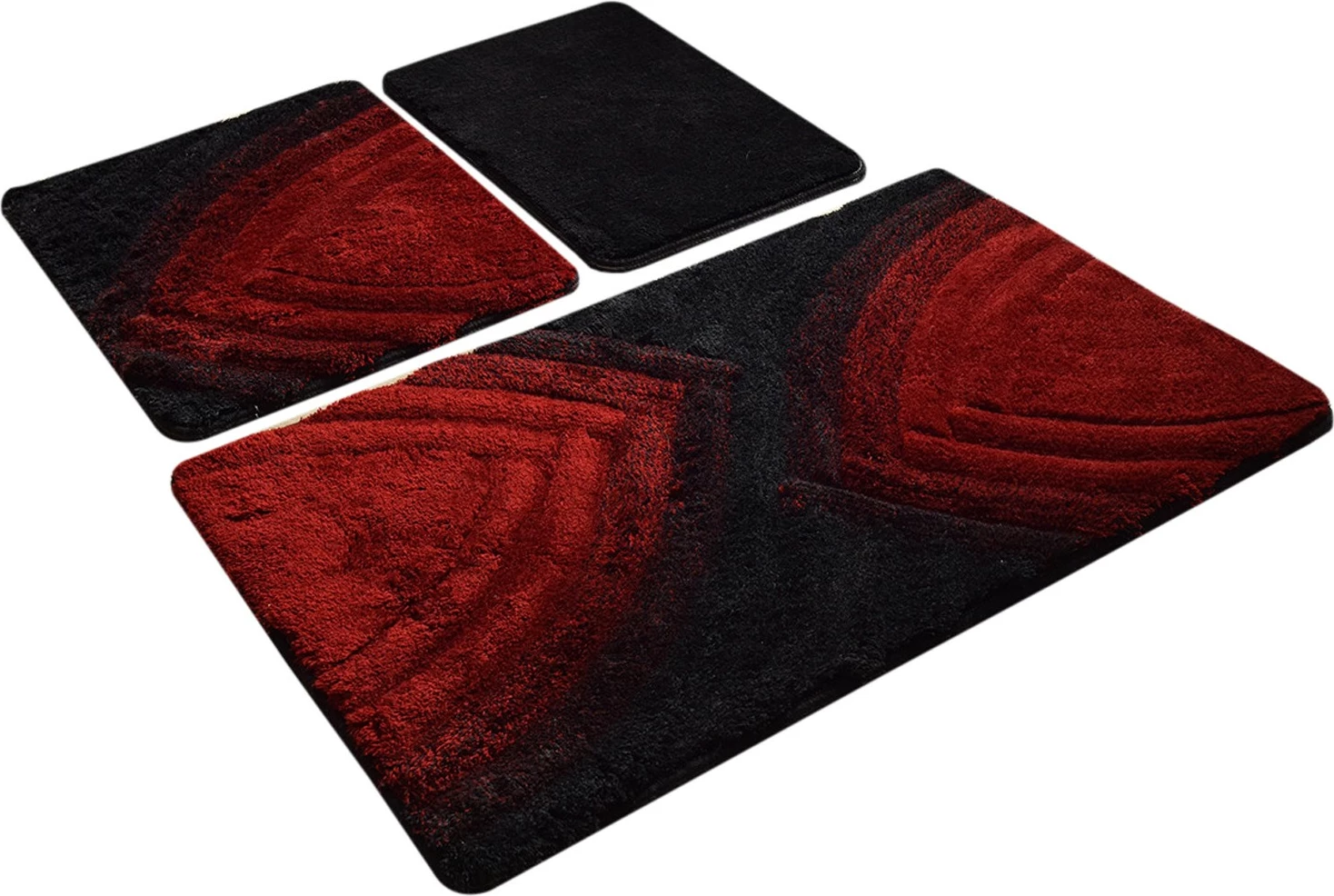 Set tapetash për banjo, akrilik, 3 copë, Mijolnir Stella, e kuqe