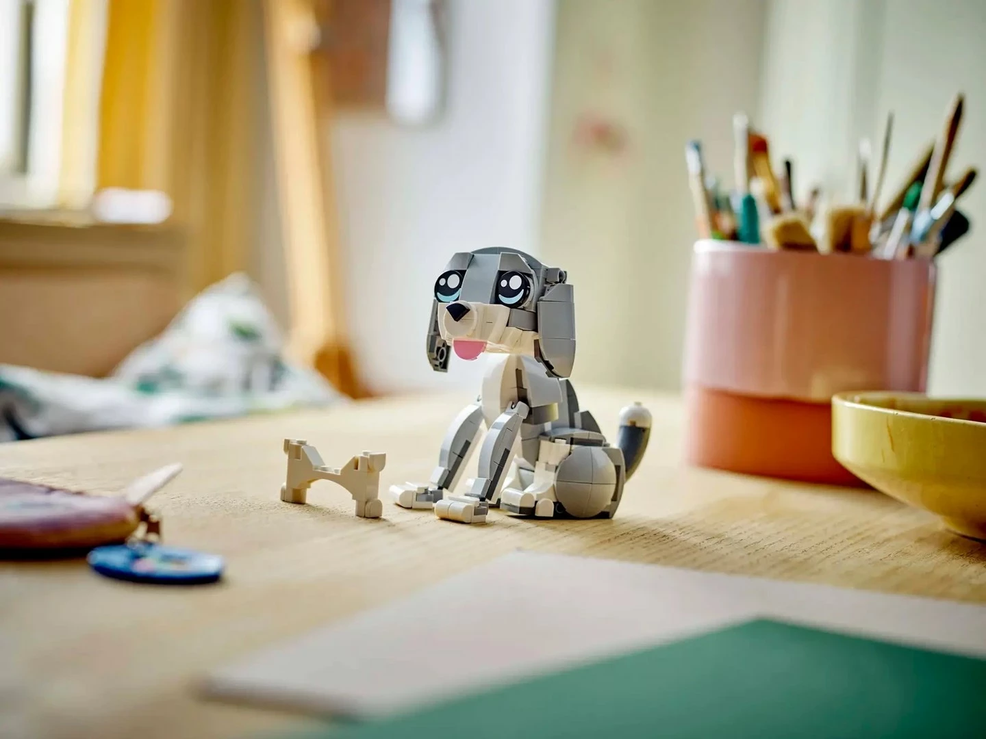 Set LEGO Creator 3 në 1, Playful Cat 31163, për fëmijë 8+ vjeç