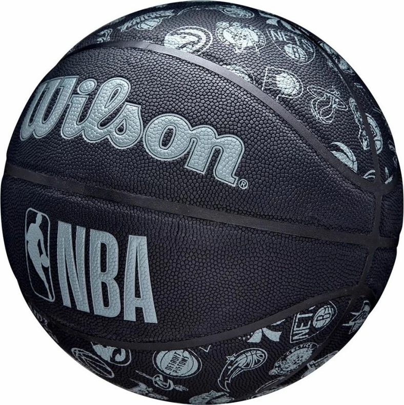 Top Basketbolli Wilson për meshkuj dhe femra, ngjyrë e zezë [Madhësia: 7]