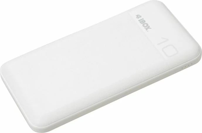 Power bank iBox PB10 10000 mAh, e bardhë