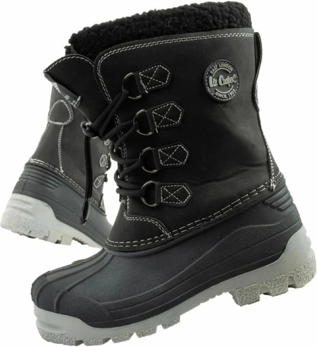 Çizme dimri për djem Lee Cooper, të zeza