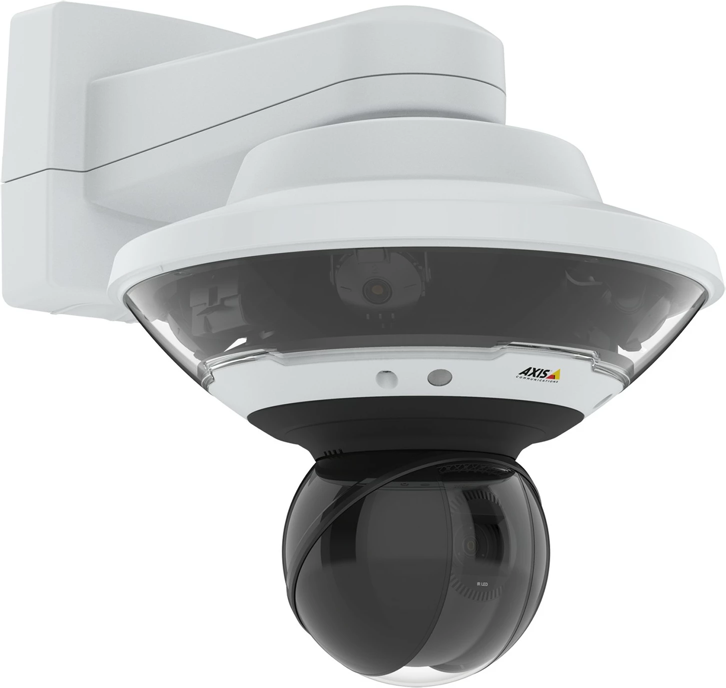 Kamerë sigurie IP Axis 01710-001, Dome, 360°, E zezë, E bardhë