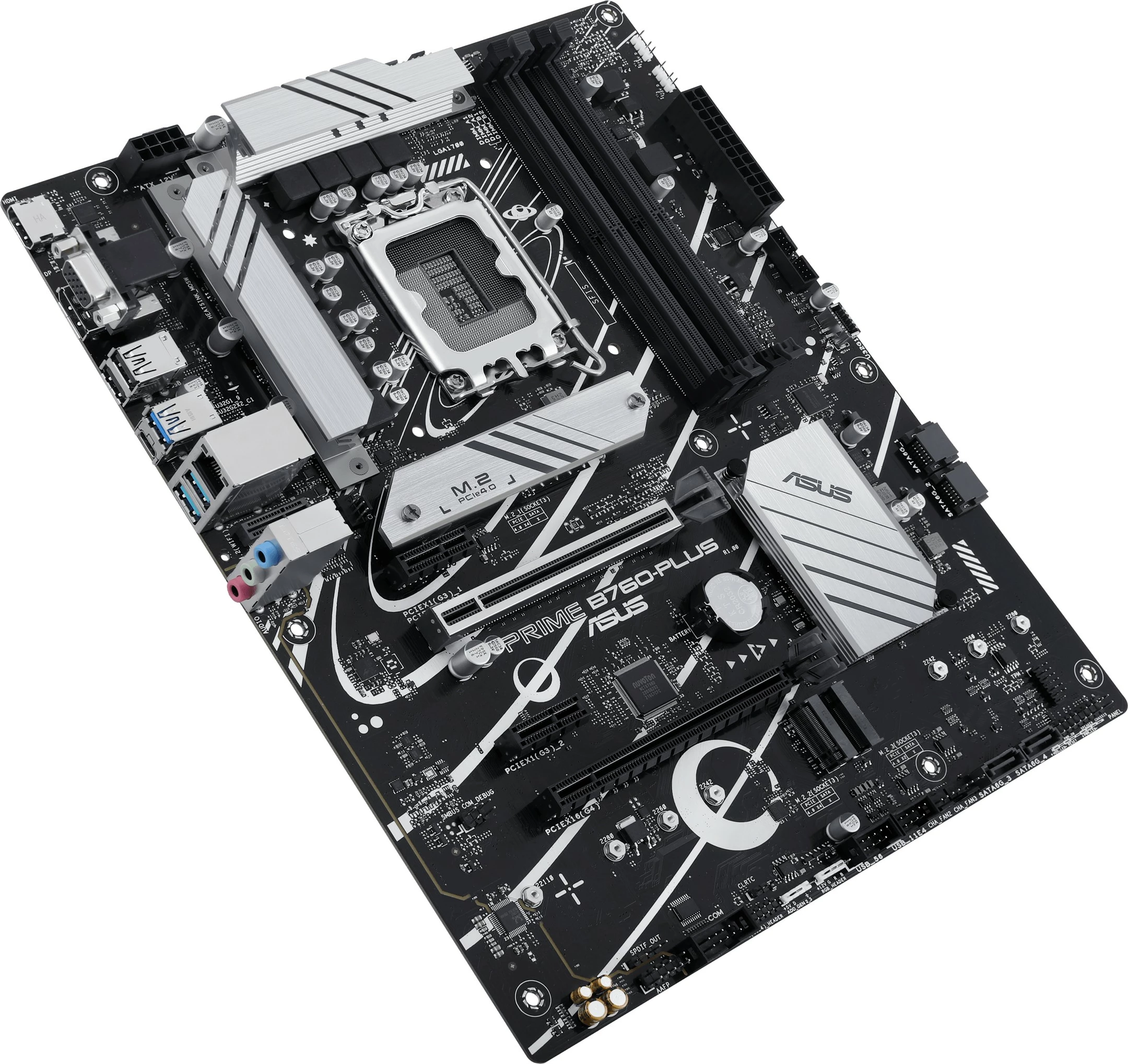 Pllakë amë ASUS PRIME B760-PLUS, Intel, LGA 1700, DDR5-SDRAM, 192 GB
