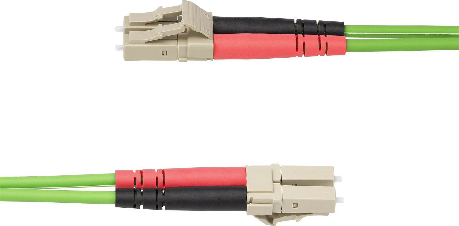 Kabllo fiber optike StarTech LC-LC OM5, 20m, multimode 50/125µm, LSZH, jeshile