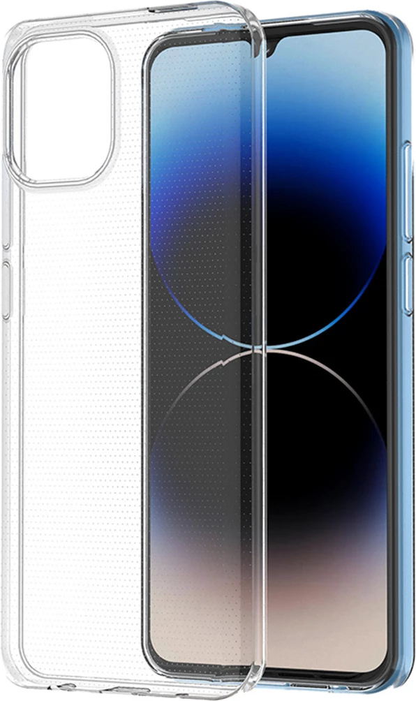 Mbështjellës Hurtel Ultra Clear 0.5mm për Xiaomi Redmi A2 / Redmi A1, Transparent