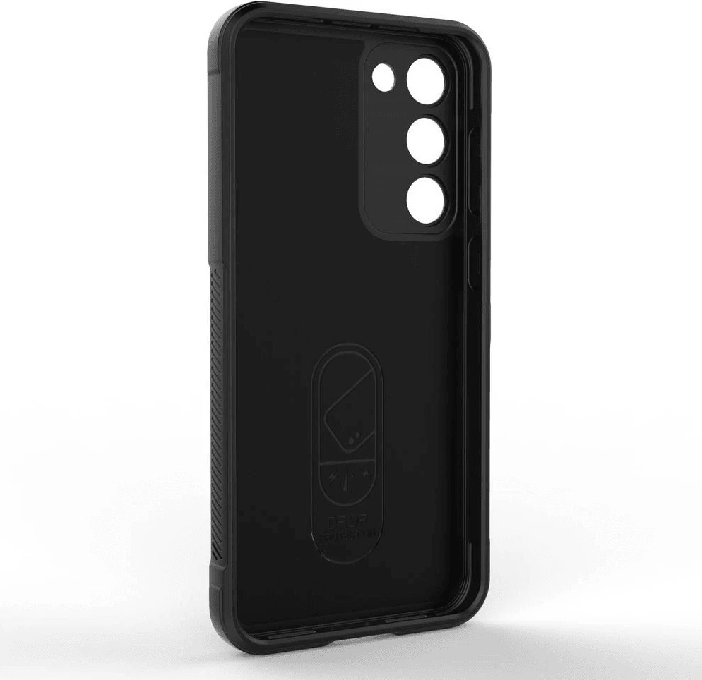 Mbështjellës silikoni ONASI Wave për Samsung Galaxy S23 5G, me mikrofibër, blu