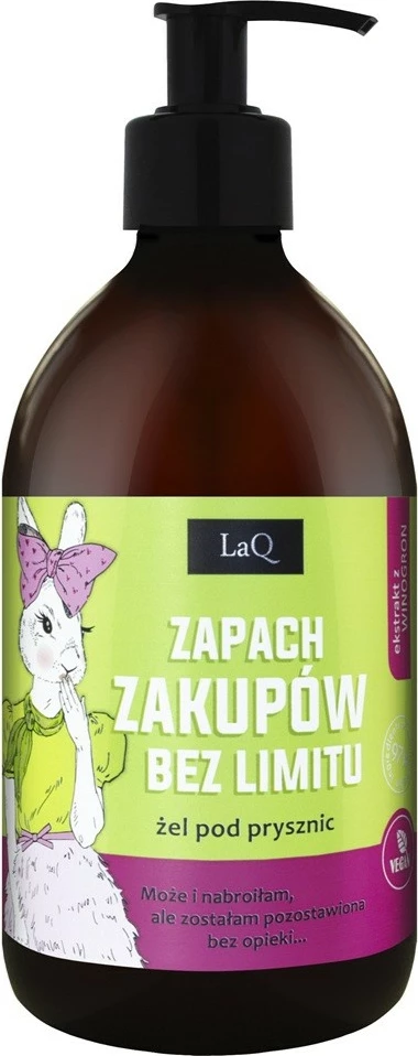 Xhel dushi për femra LaQ Kiwi & Grape 500ml