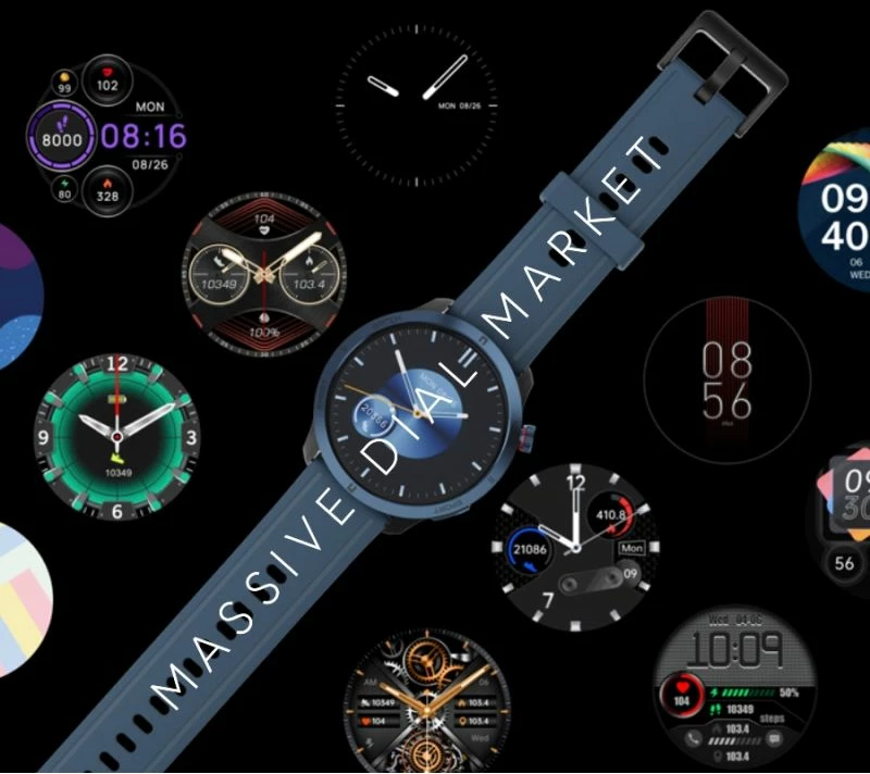 Smartwatch unisex Rubicon, e bardhë/argjend