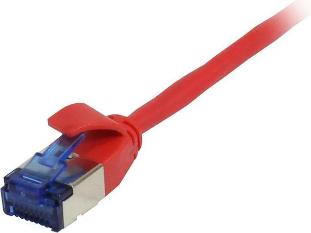 Kabllo rrjeti Synergy21 Patch RJ45 CAT6A, 0.15m, U/FTP slim, 500MHz, e kuqe