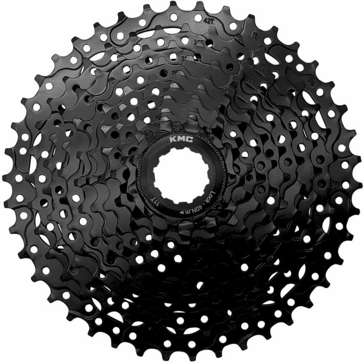 Kasetë biçiklete KMC për meshkuj, e zezë