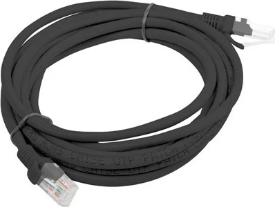 Patchcord Lanberg PCU6-20CC-0300-BK, 3m, 10 copë, E zezë