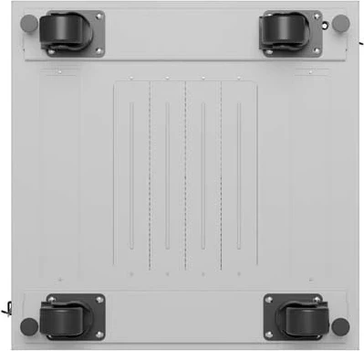 Kabinet rack LANBERG 19" 15U 600x600, në këmbë, derë e perforuar, gri