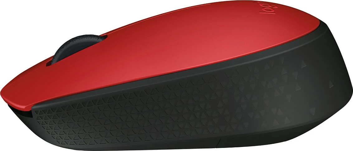 Maus Logitech M170 Wireless, Ambidextrous, Optical, RF Wireless, 1000 DPI, Kuq