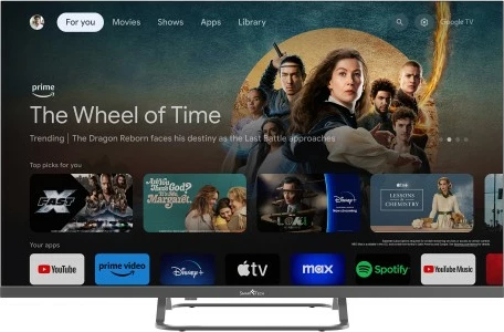 Televizor SmartTech 32" HD Google TV 32HG01V, 8GB, D-LED, gri