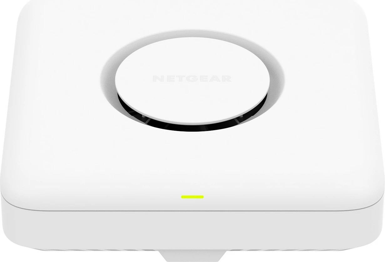 Access point NETGEAR WBE758, Wi‑Fi tri-band 2.4/5/6 GHz, 10GbE, PoE, i bardhë