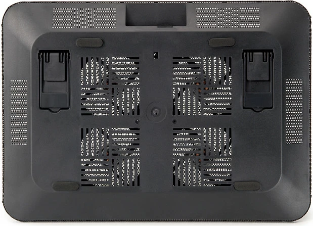 Mbajtëse ftohëse Conceptronic 4-fan, USB-A 2.0, për laptop 15.6 inç, e zezë