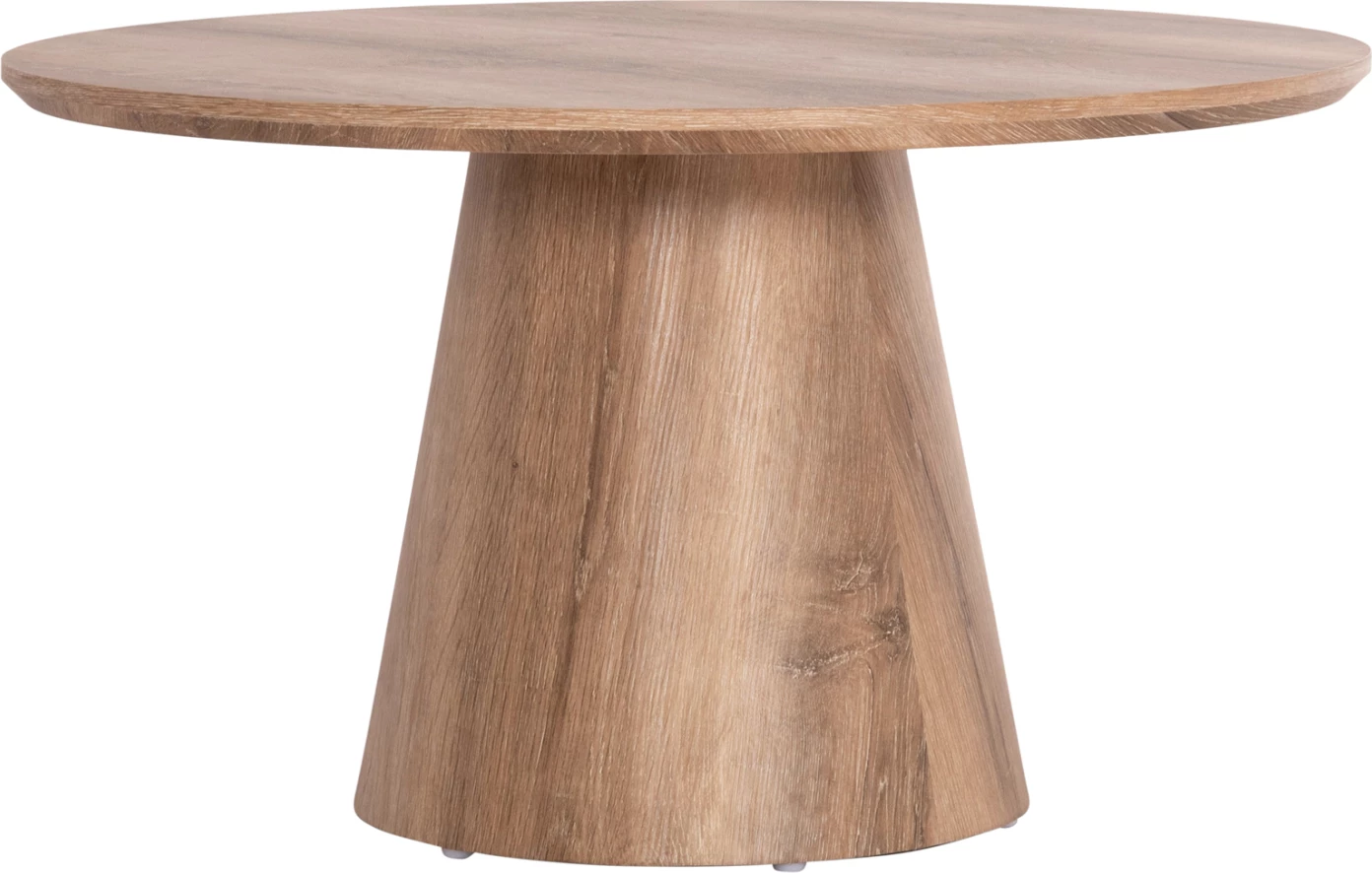 Tavolinë kafeje KARAN FH18028 MDF ngjyrë druri natyrale Φ80x45,5Hcm.