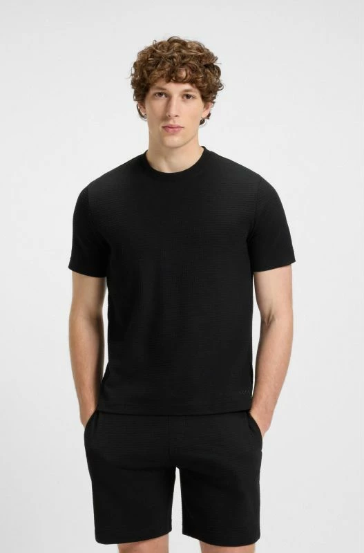 Pizhama për meshkuj Hugo, të zeza