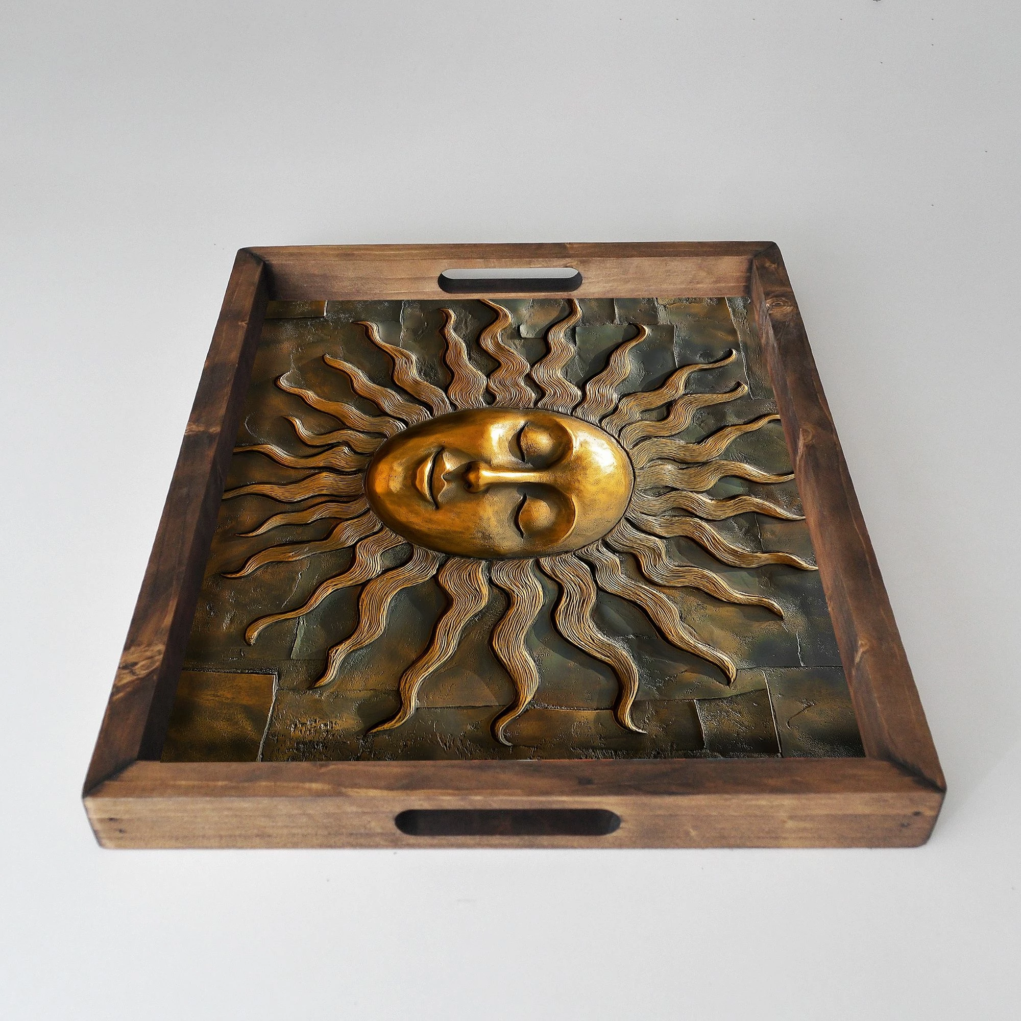 Tabaka druri, shumëngjyrëshe, Evila Originals, REF025, 48x38x4 cm