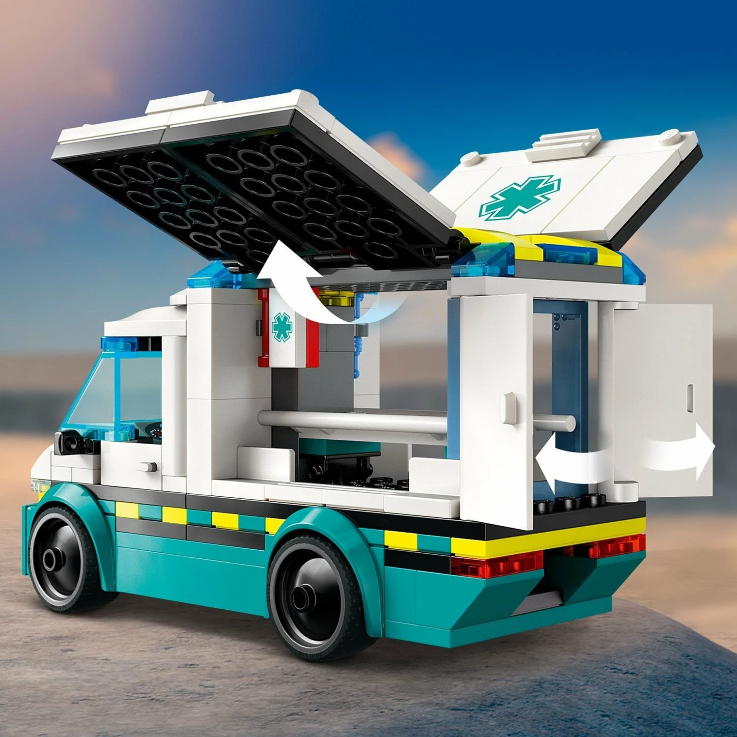 Set LEGO City Ambulance 60451, 184 pjesë