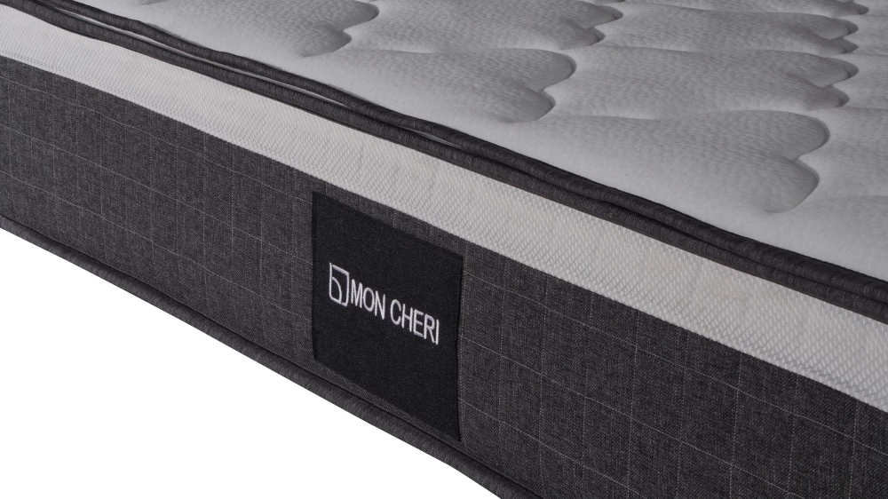 Dyshek ortopedik Mon Cheri, 160x200cm, i bardhë-antracit, 28cm lartësi