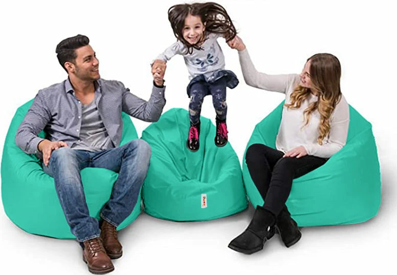 Puf kopshti, ngjyrë turquoise, Atelier del Sofa Iyzi 100