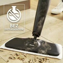 Mop me avull Vileda Steam Plus XXL 1550 W, 0.40 L, 40 cm, kabllo 7 m, i zi
