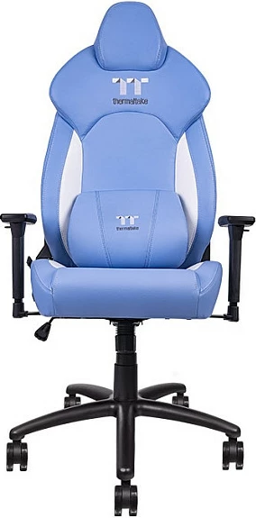 Karrige gaming Thermaltake GGC V Comfort Series, e kaltër dhe e bardhë