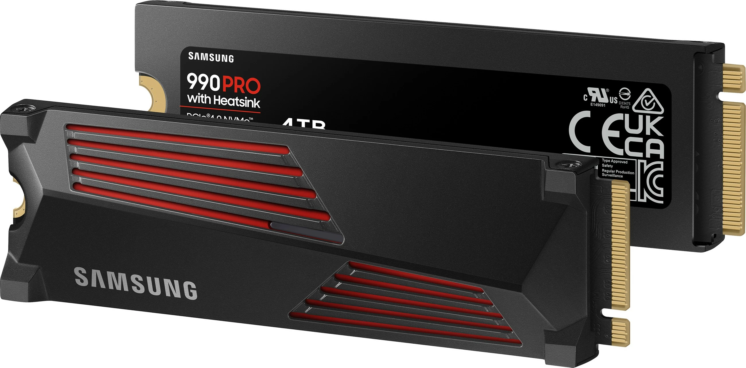 SSD Samsung 990 Pro, 4 TB, M.2, 7450 MB/s