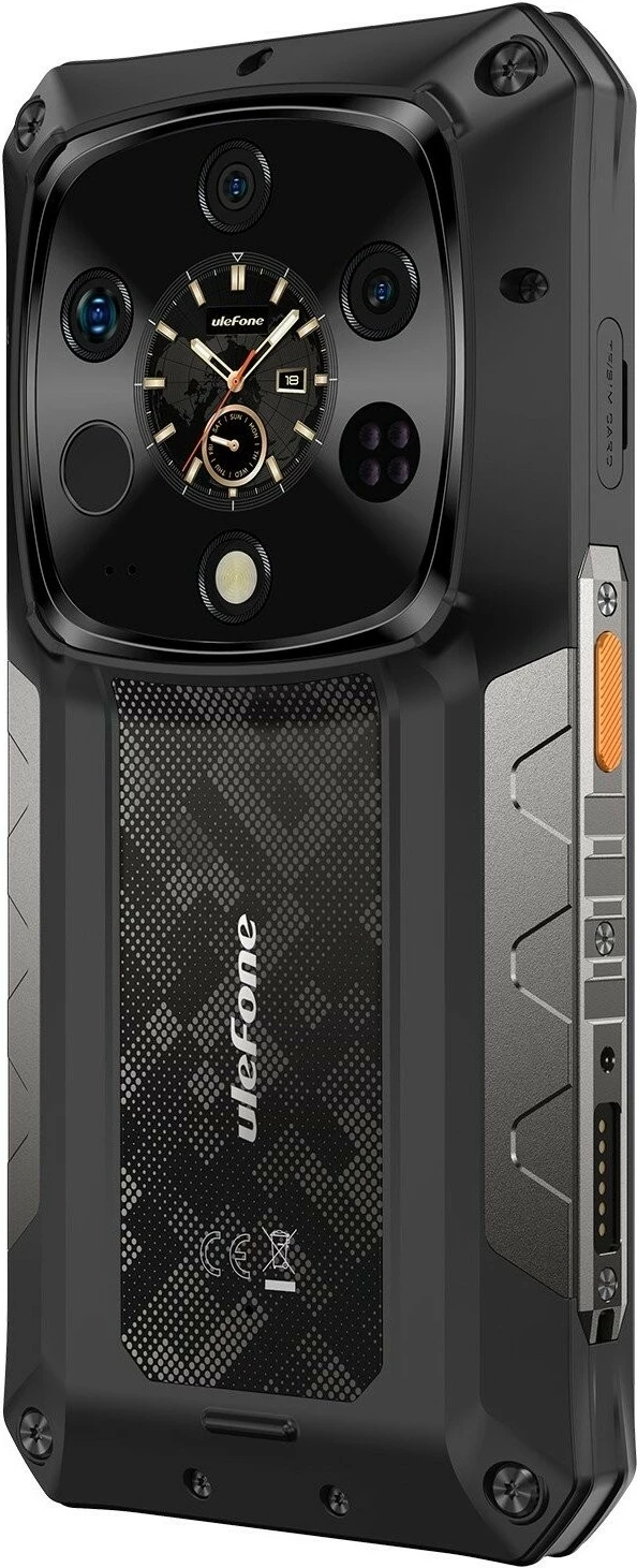 Celular Ulefone Armor 28 Ultra Thermal 5G, 16GB RAM, 1TB, e zezë