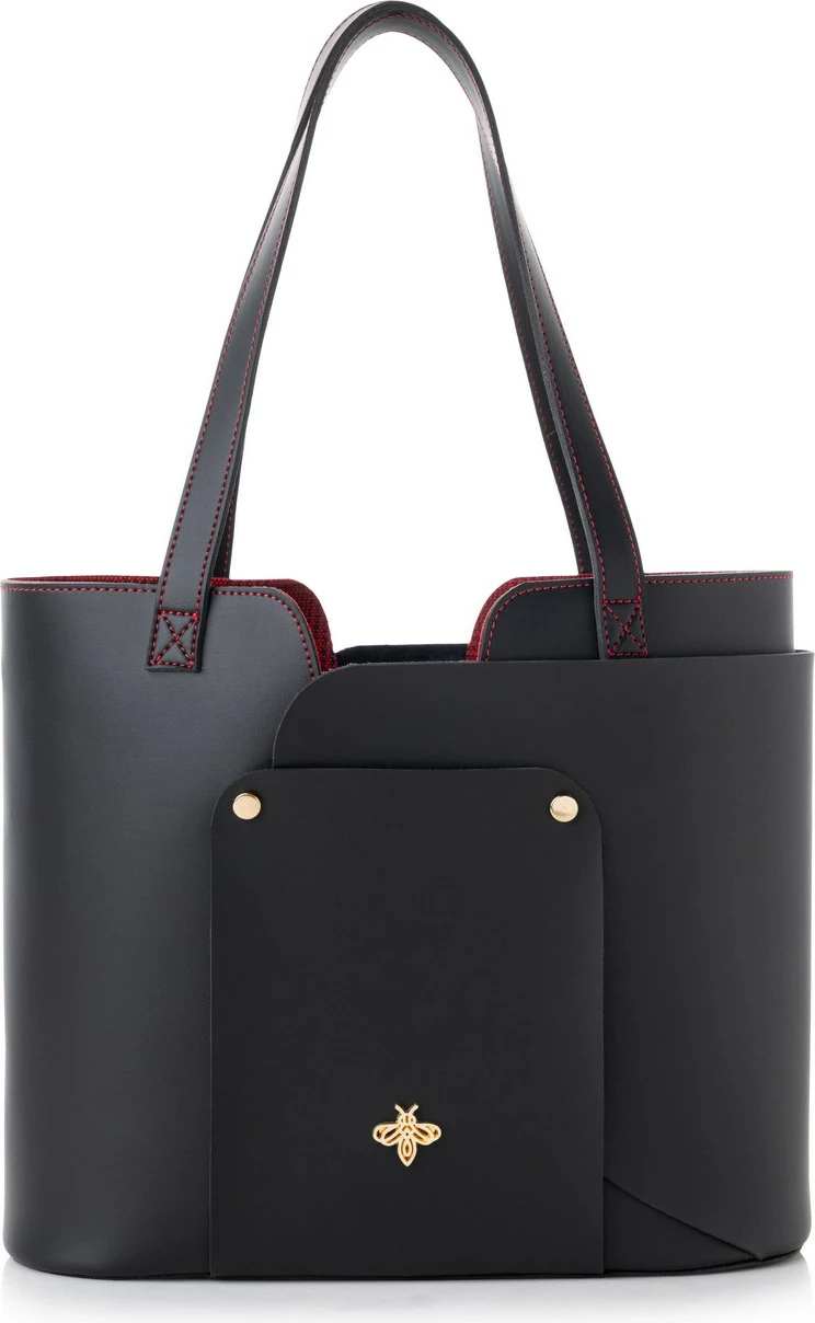 Tote bag Lucky Bees, e zezë, 1292