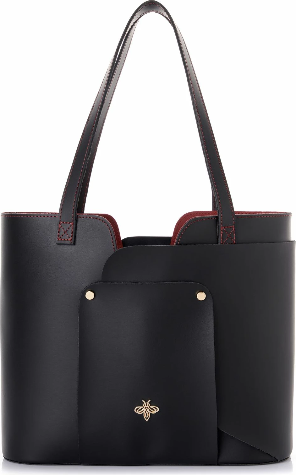 Tote bag Lucky Bees, e zezë, 1292