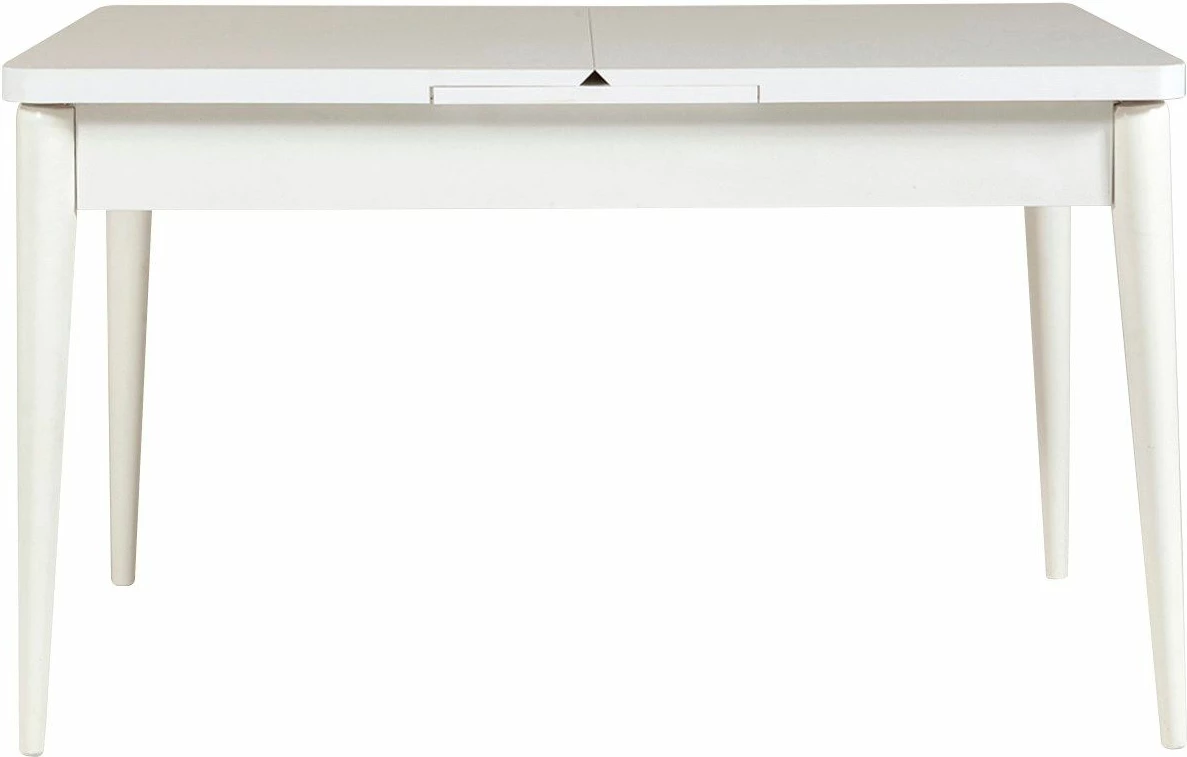 Set tavoline me karrige të zgjatshme për ngrënie (4 copë), Skye Decor, Vina 0900 - 3, e bardhë, stone