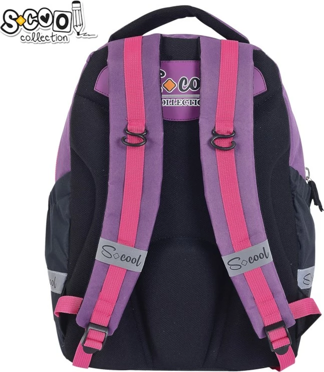 Osh Cante Anatomike Light 41X28X17Cm Urban Black Purple Sc3360
