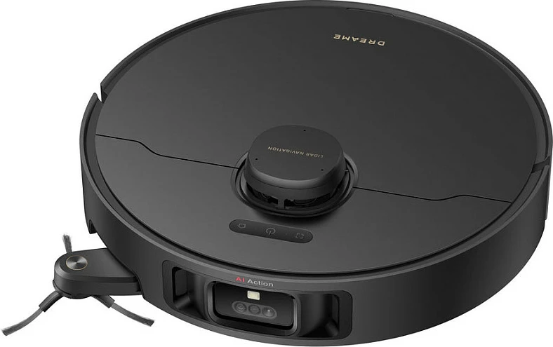 Robot fshesë Dreame X40 Master, 12000 Pa, 180 min, stacion vetë-zbrazës me qese 4.2 L, Wi-Fi, e zezë