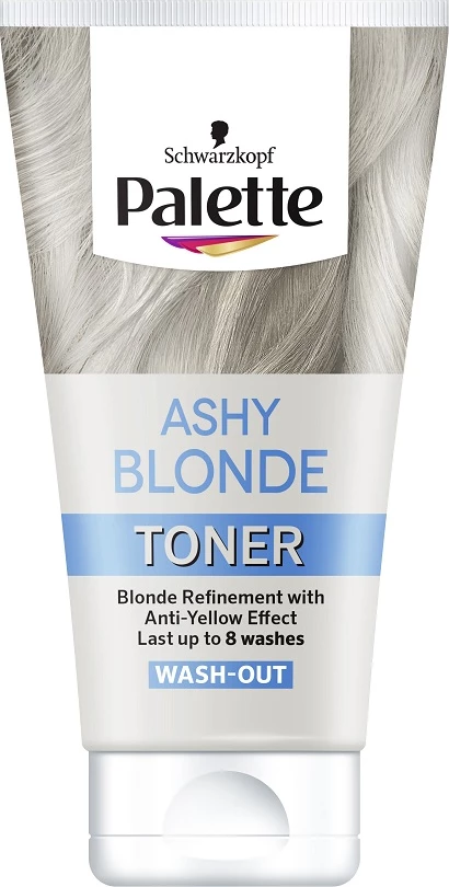 Toner për flokë për femra Palette Ashy Blonde, 150ml