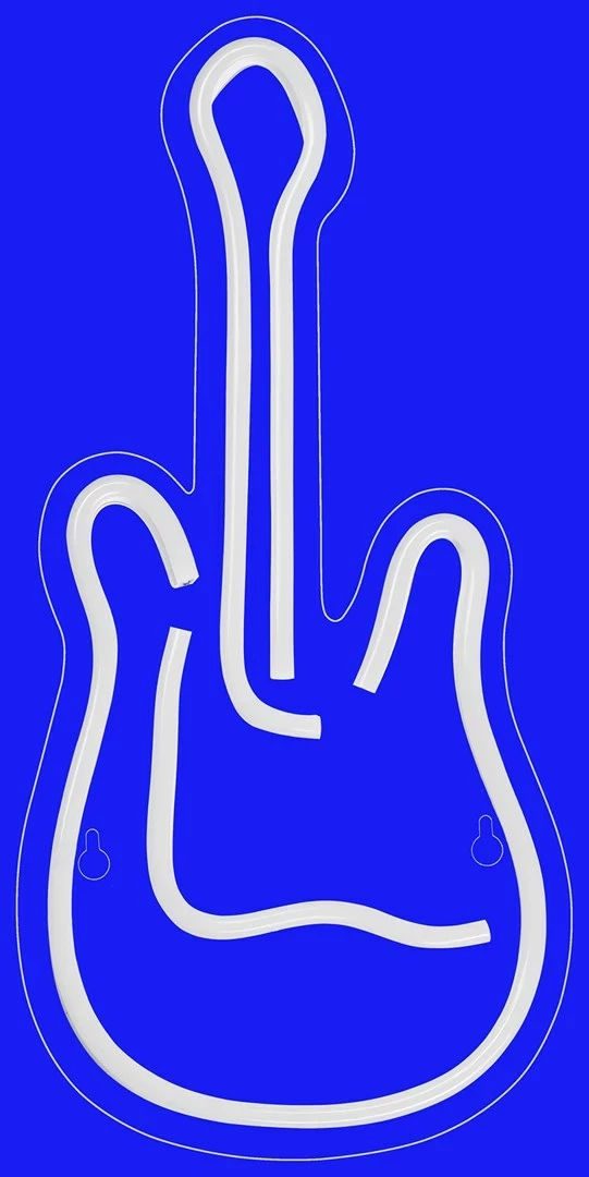 Dritë LED Actis Neon Guitar, Multikolor