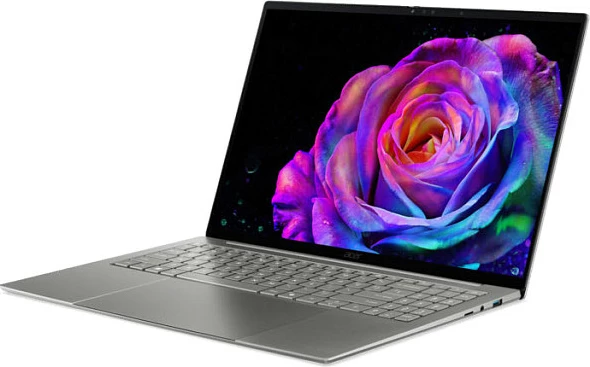 Laptop Acer Swift 16 AI SF16-71T-7053, Core Ultra 7 358H, 16GB RAM, 512GB SSD, 16" Touch, Windows 11 Home, argjendtë