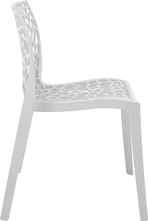 Karrige e grumbullueshme Hush, ngjyrë e bardhë, 50x57x81cm