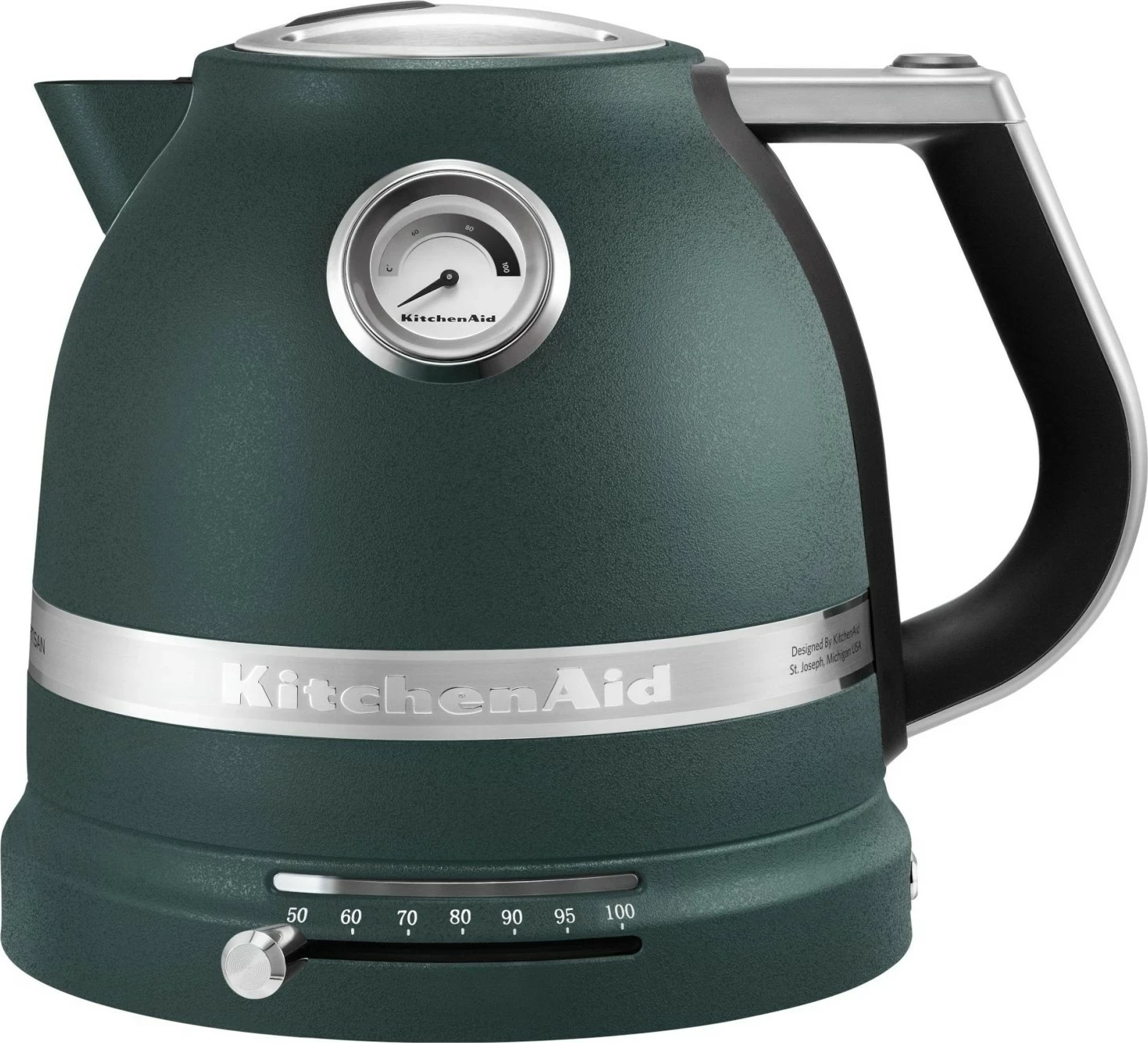 Çajnik elektrik KitchenAid Artisan 5KEK1522, 1.5L, 2400W, ngjyrë e gjelbër e errët