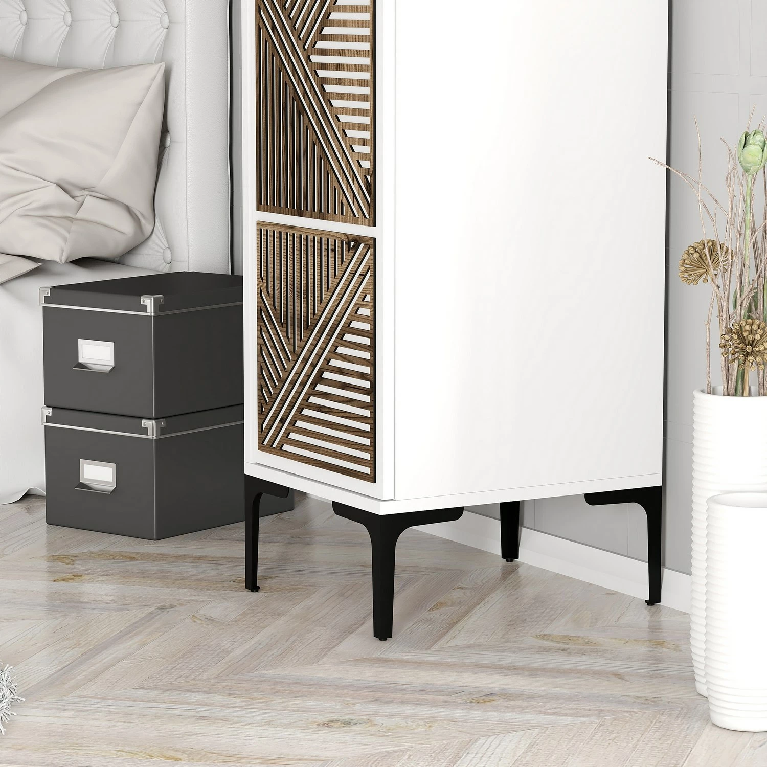 Dollap Hanah Home, Kumsal P, i bardhë