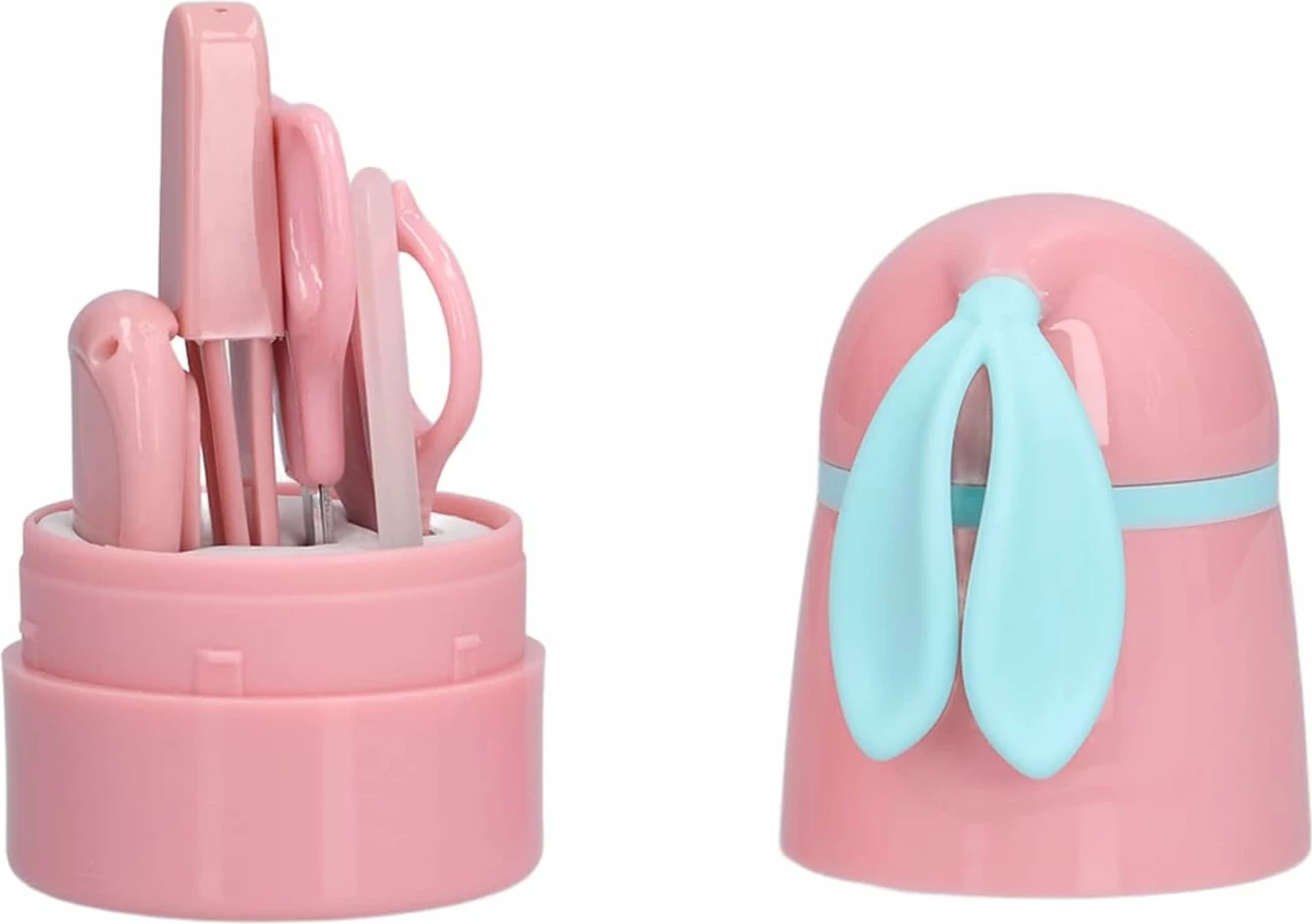 Set prerëse thonjsh për bebe, rozë