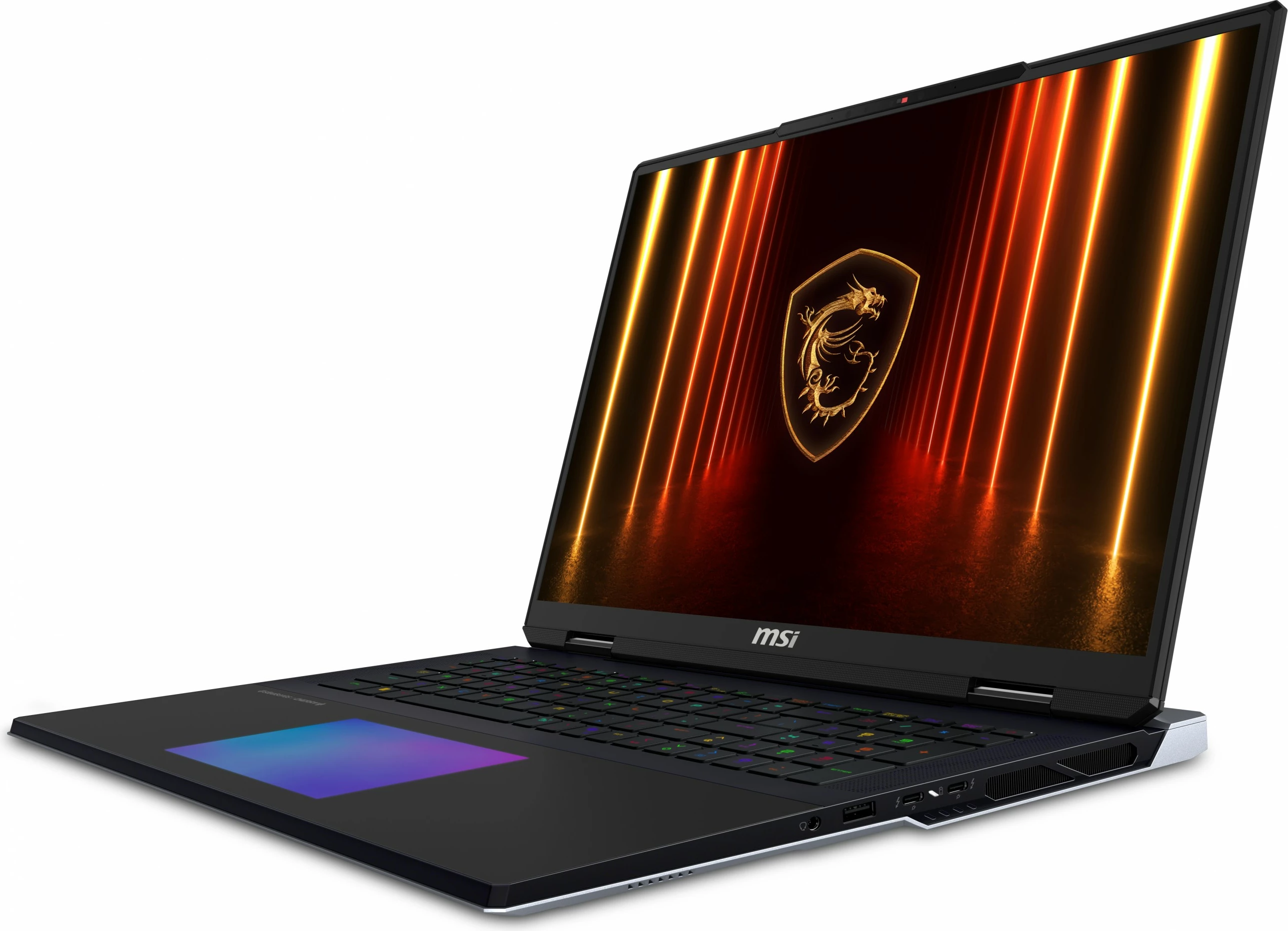 Laptop MSI Titan 18 HX AI A2XWJG-070, Intel Core Ultra 9 285HX, RTX5090, 96GB RAM, 4TB SSD, Win11 Pro, e zezë