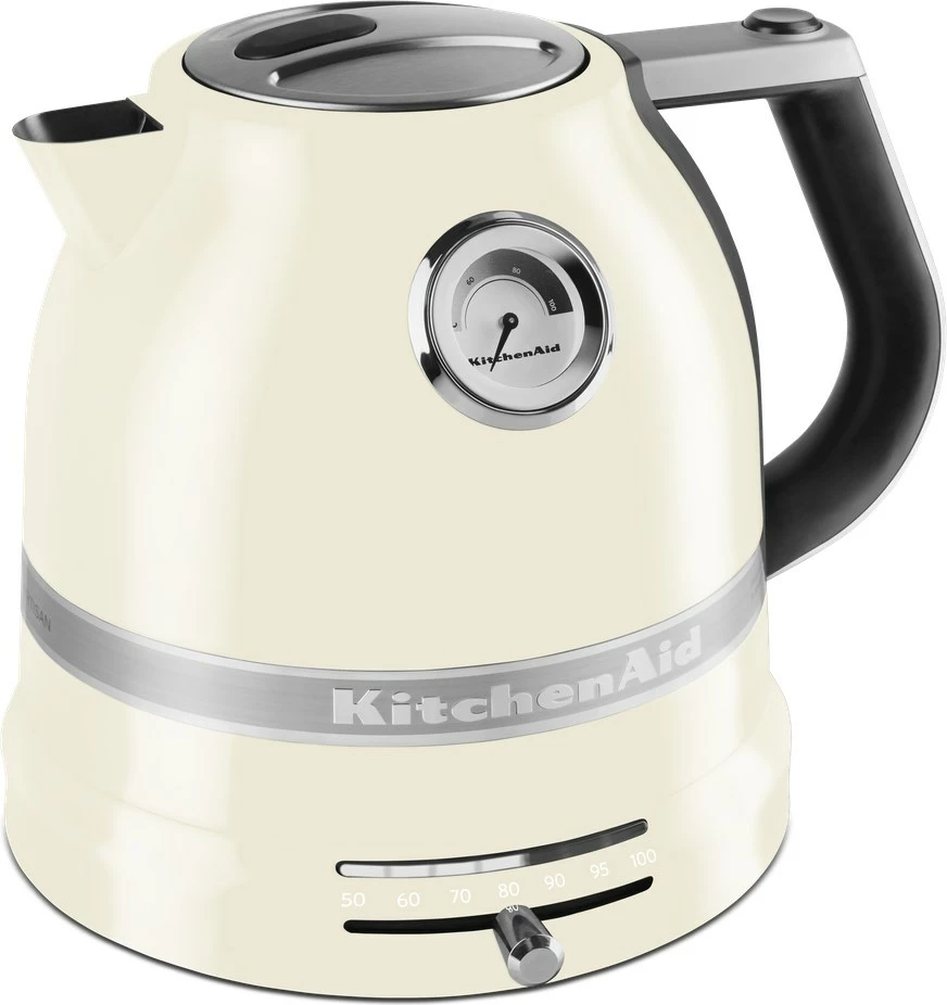 Çajnik elektrik KitchenAid 5KEK1522EAC, 1.5 L, 2400 W, Krem