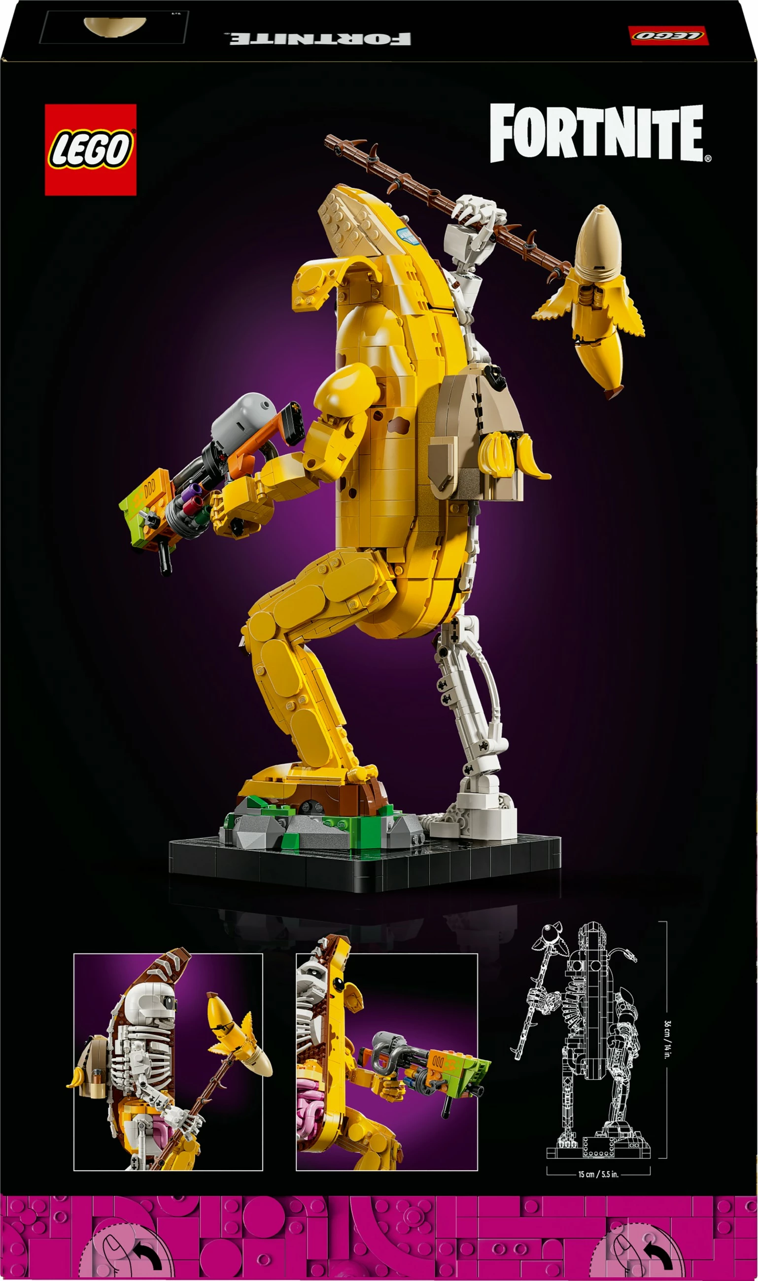 Set ndërtimi LEGO Peely Bone, 77072, 1414 copë, shumëngjyrësh