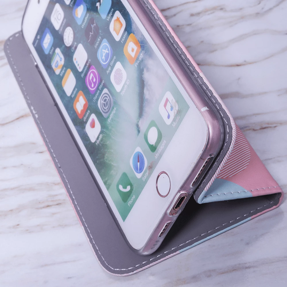 Mbështjellës flip ONASI Smart Pastel për Samsung Galaxy S23 Ultra 5G, PU lëkurë me xhep karte, pink