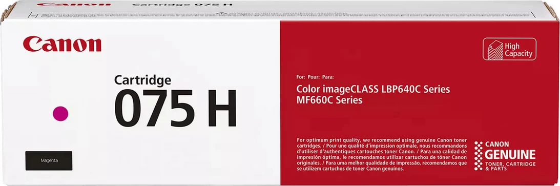 Toner Canon 075 H, MPN 6367C002, kapacitet i lartë, magenta