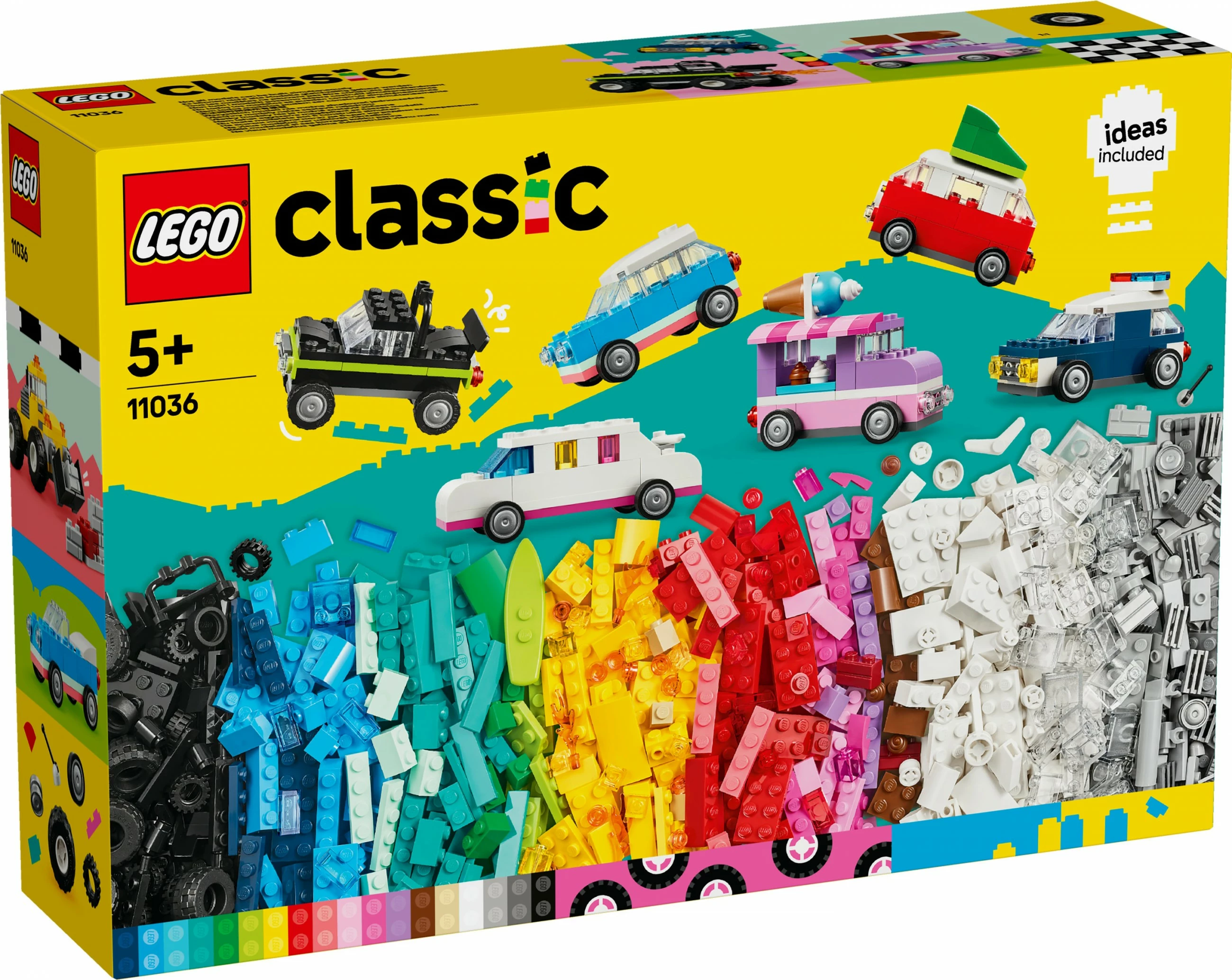Set ndërtimi LEGO Classic 11036, 900 pjesë, ngjyra të ndryshme
